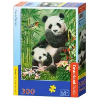 Puzzle 2D Castorland 300 Panda Brunch 8+/ Numărul de piese: 300