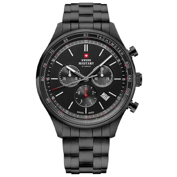Ceas de mână pentru bărbați Swiss Military SM34081.04 Cuarț/ 42 mm photo 1