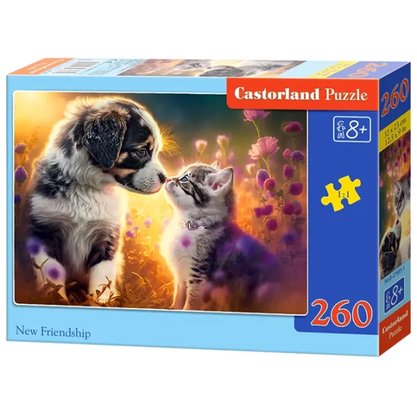 Puzzle 2D Castorland 260 New Friendship 8+/ Numărul de piese: 260 photo 1