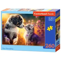 Puzzle 2D Castorland 260 New Friendship 8+/ Numărul de piese: 260