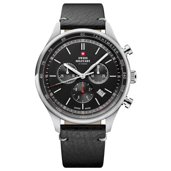 Ceas de mână pentru bărbați Swiss Military SM34081.06 Cuarț/ 42 mm photo 1