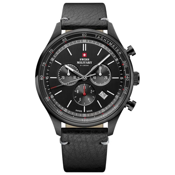 Ceas de mână pentru bărbați Swiss Military SM34081.10 Cuarț/ 42 mm photo 1