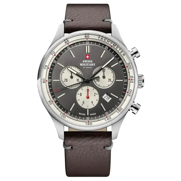 Ceas de mână pentru bărbați Swiss Military SM34081.12 Cuarț/ 42 mm photo 1 Ceas de mână pentru bărbați Swiss Military SM34081.12 Cuarț/ 42 mm photo 1