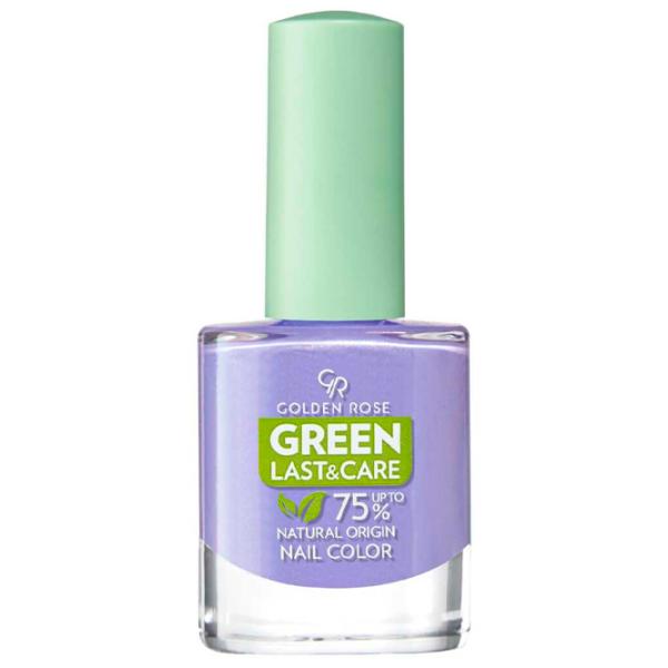 Лак для ногтей Golden Rose Green Last&Care 10.2 мл/ Пурпурный photo 1