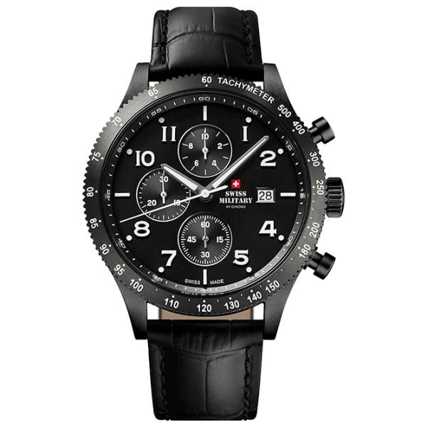 Ceas de mână pentru bărbați Swiss Military SM34084.07 Cuarț/ 42 mm photo 1 Ceas de mână pentru bărbați Swiss Military SM34084.07 Cuarț/ 42 mm photo 1