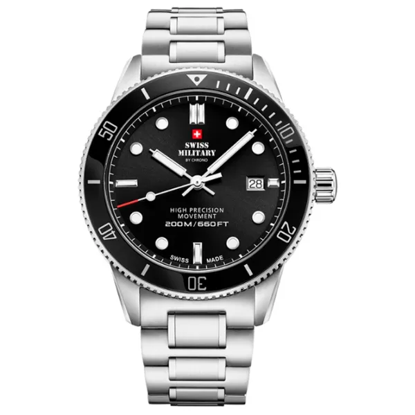 Ceas de mână pentru bărbați Swiss Military SM34088.01 Cuarț/ 41 mm photo 1 Ceas de mână pentru bărbați Swiss Military SM34088.01 Cuarț/ 41 mm photo 1
