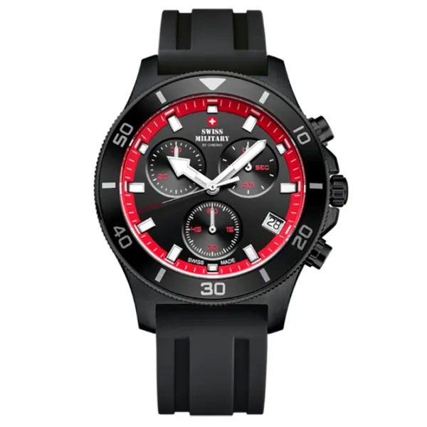 Ceas de mână pentru bărbați Swiss Military SM34067.14 Cuarț/ 43 mm photo 1 Ceas de mână pentru bărbați Swiss Military SM34067.14 Cuarț/ 43 mm photo 1