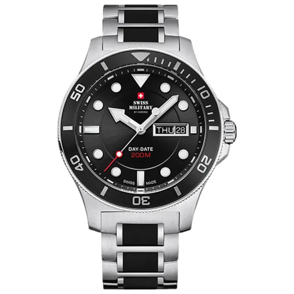 Ceas de mână pentru bărbați Swiss Military SM34068.01 Cuarț/ 43 mm photo 1 Ceas de mână pentru bărbați Swiss Military SM34068.01 Cuarț/ 43 mm photo 1