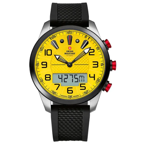 Ceas de mână pentru bărbați Swiss Military SM34061.03 Cuarț/ 45 mm photo 1