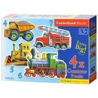 Набор пазлов Castorland African Animals 3+/ Количество деталей: 22