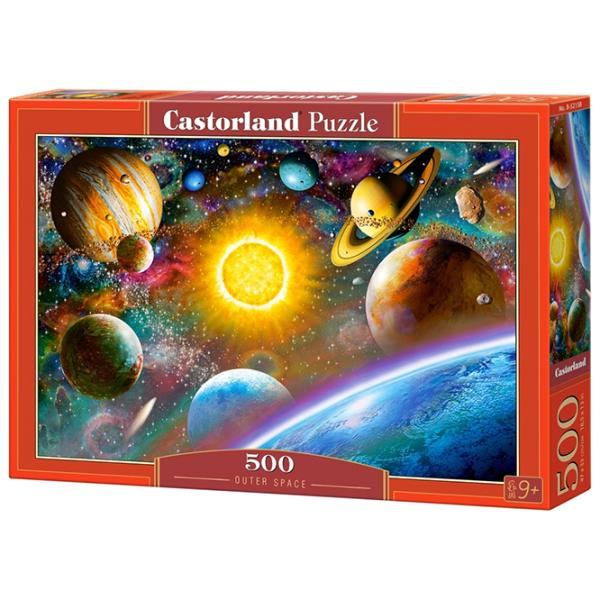 Puzzle 2D Castorland 500 Outer Space 9+/ Numărul de piese: 500 photo 1