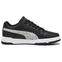 Ghete pentru băieți Puma Rbd Game Low Graffiti Jr Demisezon/ Black