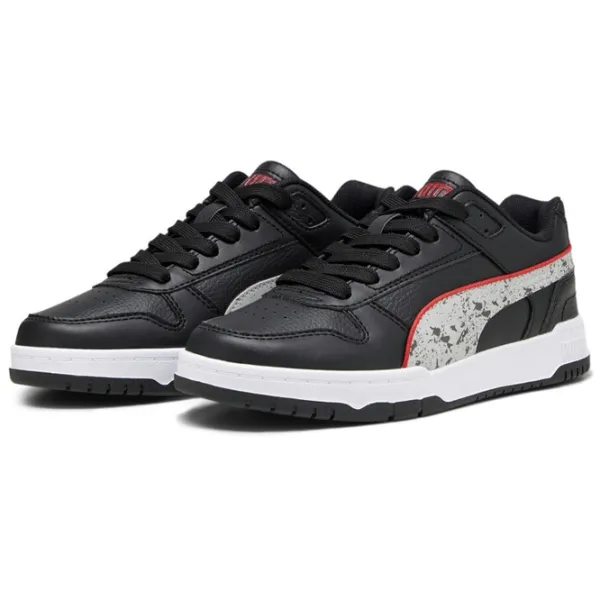 Ghete pentru băieți Puma Rbd Game Low Graffiti Jr Demisezon/ Black photo 1 Ghete pentru băieți Puma Rbd Game Low Graffiti Jr Demisezon/ Black photo 1