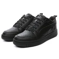 Кеды для мальчиков Puma Rebound V6 Lo Jr Демисезон/ Черный