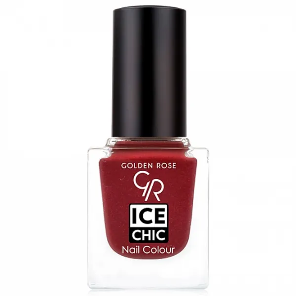 Лак для ногтей Golden Rose Ice Chic 10.5 мл/ Бордо photo 1 Лак для ногтей Golden Rose Ice Chic 10.5 мл/ Бордо photo 1