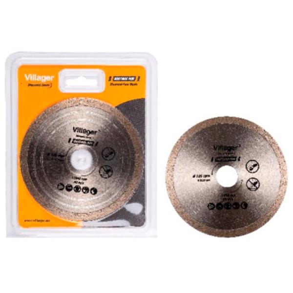 Диск алмазный сплошной Villager 060668  photo 1