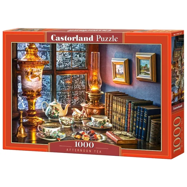 Puzzle 2D Castorland 1000 Afternoon Tea 9+/ Numărul de piese: 1000 photo 1