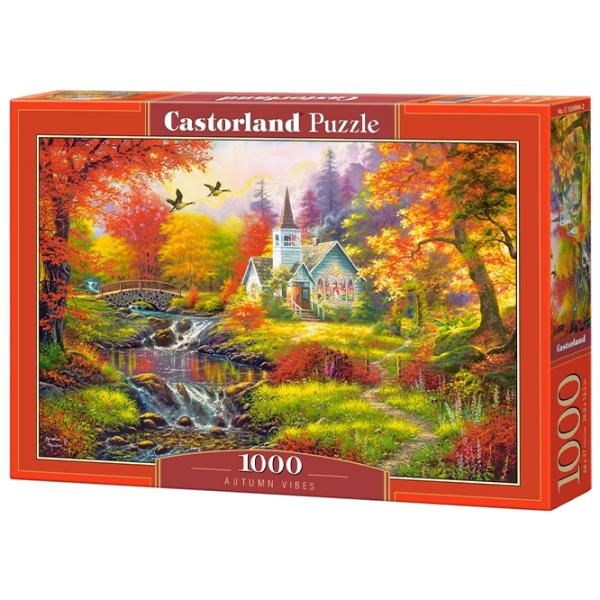 Puzzle 2D Castorland 1000 Autumn Vibes 9+/ Numărul de piese: 1000 photo 1