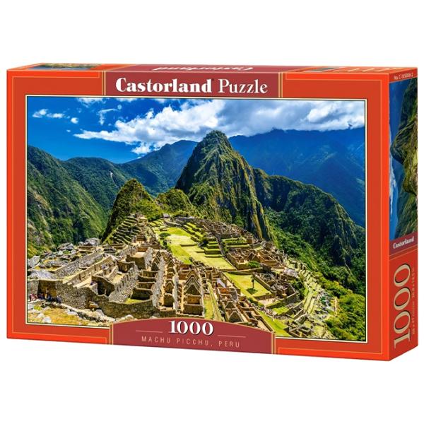 Puzzle 2D Castorland 1000 Machu Picchu, Peru 9+/ Numărul de piese: 1000 photo 1