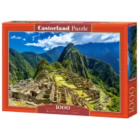 Puzzle 2D Castorland 1000 Machu Picchu, Peru 9+/ Numărul de piese: 1000