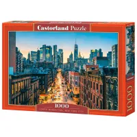 Puzzle 2D Castorland 1000 Lower Manhattan, New York City 9+/ Numărul de piese: 1000