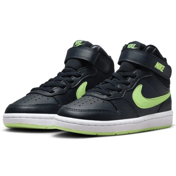 Ghete pentru băieți Nike Court Borough Mid 2 Gs Demisezon/ Navy photo 1