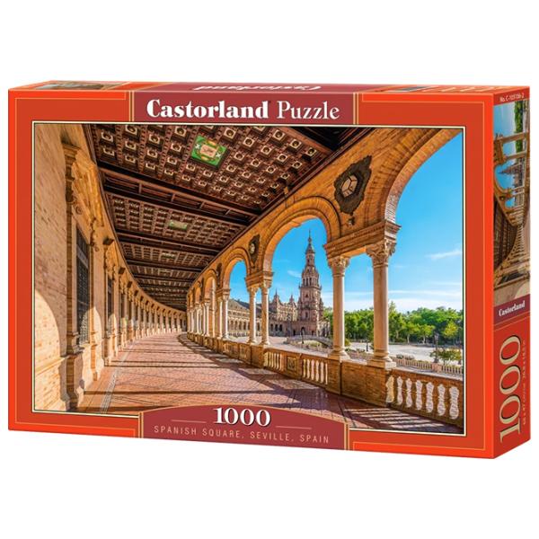 Puzzle 2D Castorland 1000 Spanish Square, Seville, Spain 9+/ Numărul de piese: 1000 photo 1