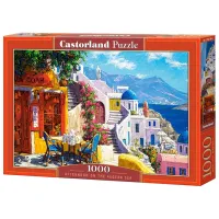 Puzzle 2D Castorland 1000 Afternoon on the Aegean Sea 9+/ Numărul de piese: 1000
