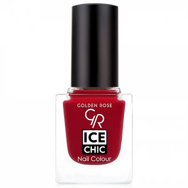 Lac de unghii Golden Rose Ice Chic 10.5 ml/ Red photo 1 Lac de unghii Golden Rose Ice Chic 10.5 ml/ Red photo 1