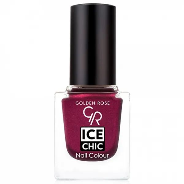 Лак для ногтей Golden Rose Ice Chic 10.5 мл/ Бордо photo 1
