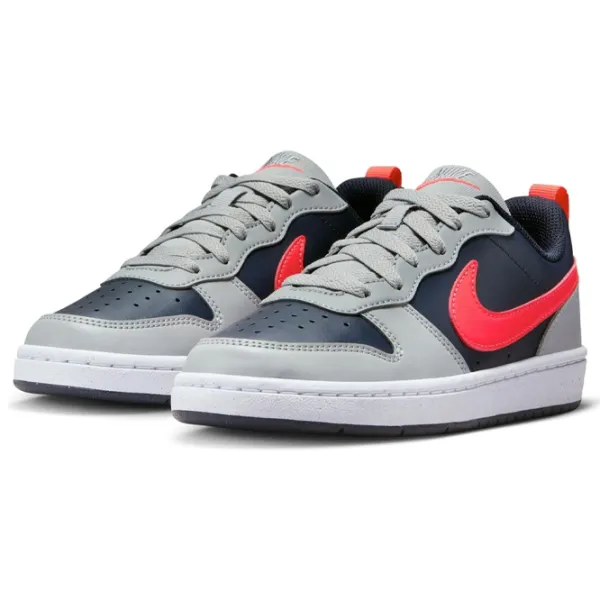 Ghete pentru băieți Nike Court Borough Low Recraft (Gs) Demisezon/ Gray photo 1