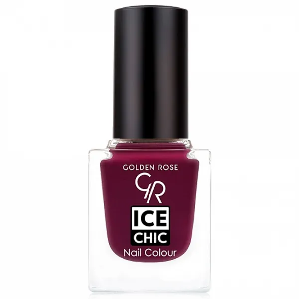 Лак для ногтей Golden Rose Ice Chic 10.5 мл/ Бордо photo 1 Лак для ногтей Golden Rose Ice Chic 10.5 мл/ Бордо photo 1