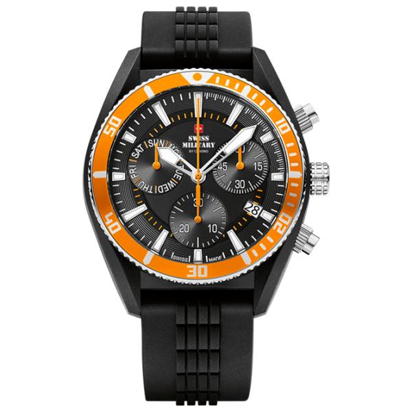 Ceas de mână pentru bărbați Swiss Military SM34045.05 Cuarț/ 44 mm photo 1 Ceas de mână pentru bărbați Swiss Military SM34045.05 Cuarț/ 44 mm photo 1