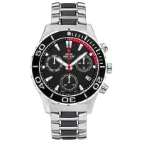 Ceas de mână pentru bărbați Swiss Military SM34048.01 Cuarț/ 45 mm