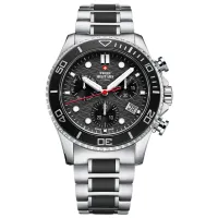 Ceas de mână pentru bărbați Swiss Military SM34051.01 Cuarț/ 46 mm