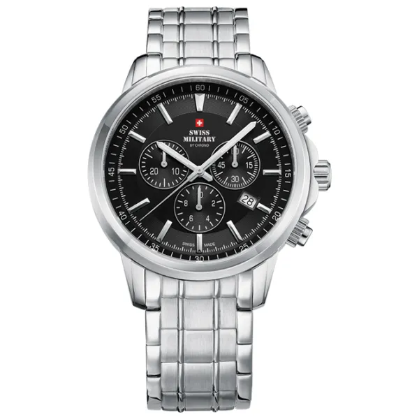 Ceas de mână pentru bărbați Swiss Military SM34052.01 Cuarț/ 42 mm photo 1 Ceas de mână pentru bărbați Swiss Military SM34052.01 Cuarț/ 42 mm photo 1