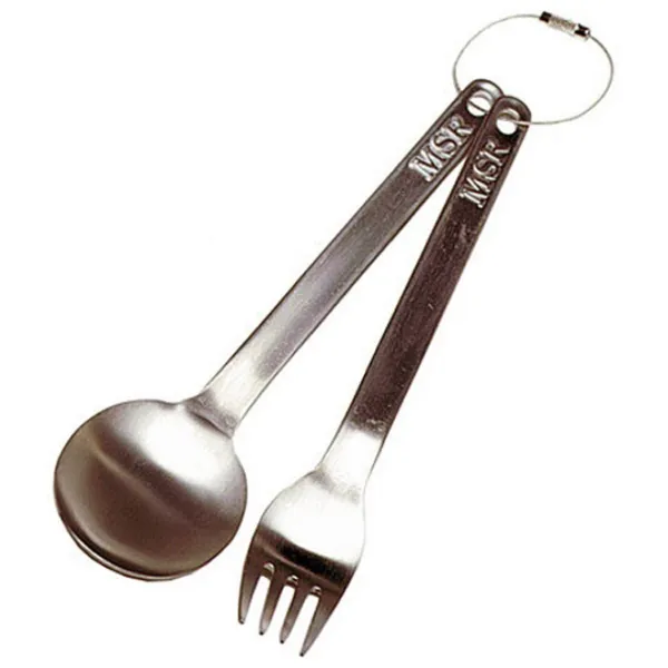 Tacâmuri de camping MSR Fork Spoon 2/ Titan photo 1