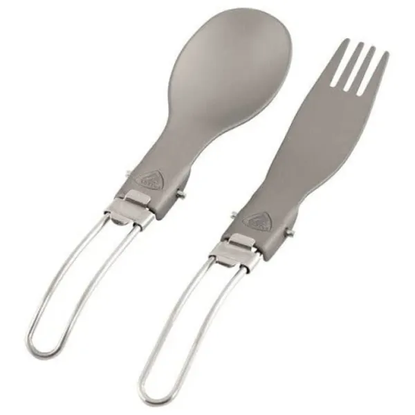 Кемпинговые столовые приборы Robens Folding Alloy Cutlery 2/ Алюминий photo 1