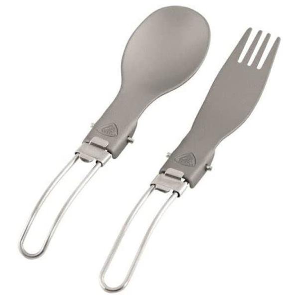 Кемпинговые столовые приборы Robens Folding Alloy Cutlery 2/ Алюминий photo 1