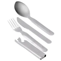 Кемпинговые столовые приборы Easy Camp Travel Cutlery Deluxe 4/ Нержавеющая сталь