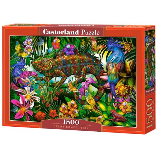Puzzle 2D Castorland 1500 Color Competition 9+/ Numărul de piese: 1500 photo 1
