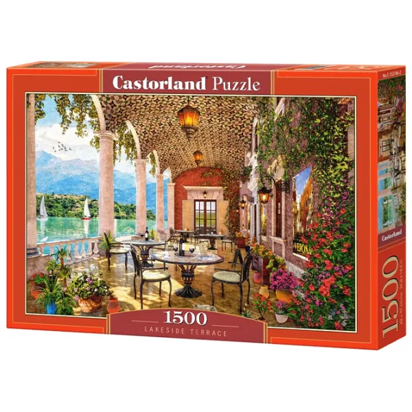 Пазл 2D Castorland 1500 Lakeside Terrace 9+/ Количество деталей: 1500 photo 1