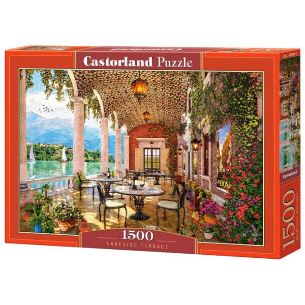 Пазл 2D Castorland 1500 Lakeside Terrace 9+/ Количество деталей: 1500 photo 1