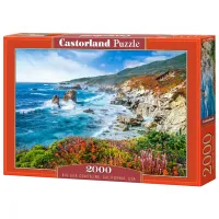 Пазл 2D Castorland 2000 Big Sur Coastline, California, USA 9+/ Количество деталей: 2000
