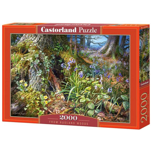 Puzzle 2D Castorland 2000 From Rusland Woods 9+/ Numărul de piese: 2000 photo 1
