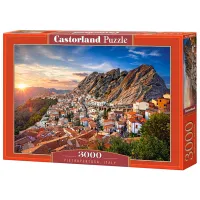 Puzzle 2D Castorland 3000 Pietrapertosa, Italy 9+/ Numărul de piese: 3000