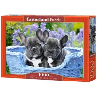 Puzzle 2D Castorland 1000 French Bulldog Puppies 9+/ Numărul de piese: 1000