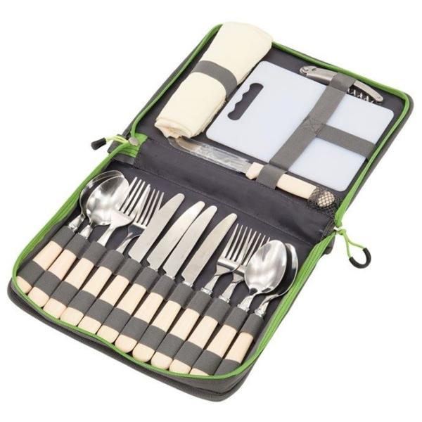 Кемпинговые столовые приборы Outwell Picnic Cutlery 19/ Нержавеющая сталь photo 1