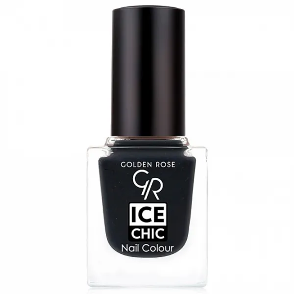 Lac de unghii Golden Rose Ice Chic 10.5 ml/ Black photo 1