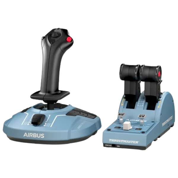Joystick Thrustmaster TCA Officer Pack Airbus Edition Cu fir/ 33 buttons/ Blue photo 1